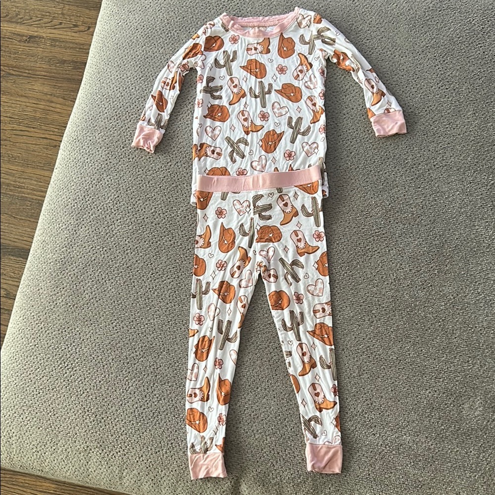 Dream big little co cowgirl pajama set